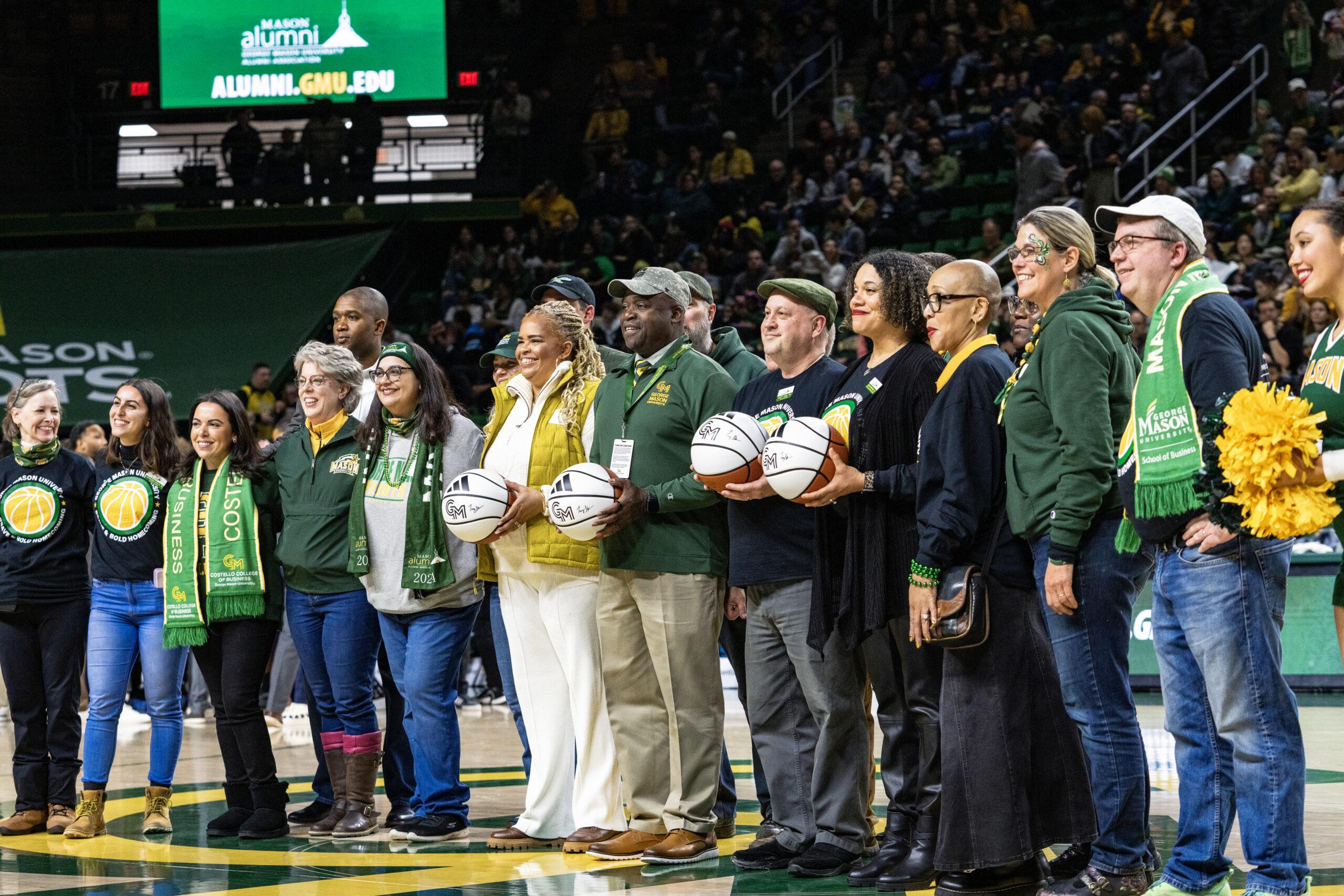 GMUAA Board at Homecoming 2025.