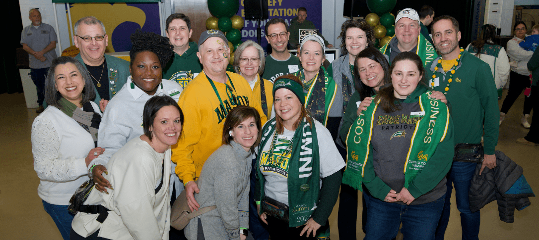 Group photo of Office of Alumni Relations and GMUAA